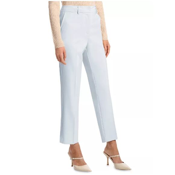 BAGATELLE Women's Pale Blue Straight Leg Suit Trouser Pant Size 12 - Picture 8 of 8